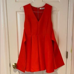 Do+Be Red Tie Dress